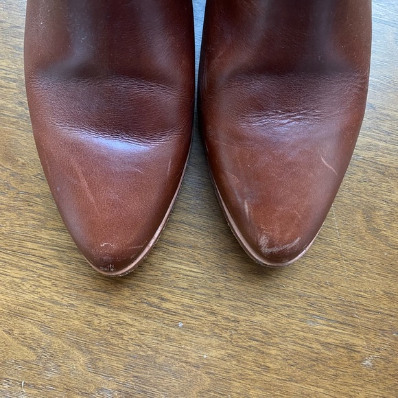 Nisolo Classic Chelsea Boot Brandy Brown Leather W8 - Picture 3 of 5